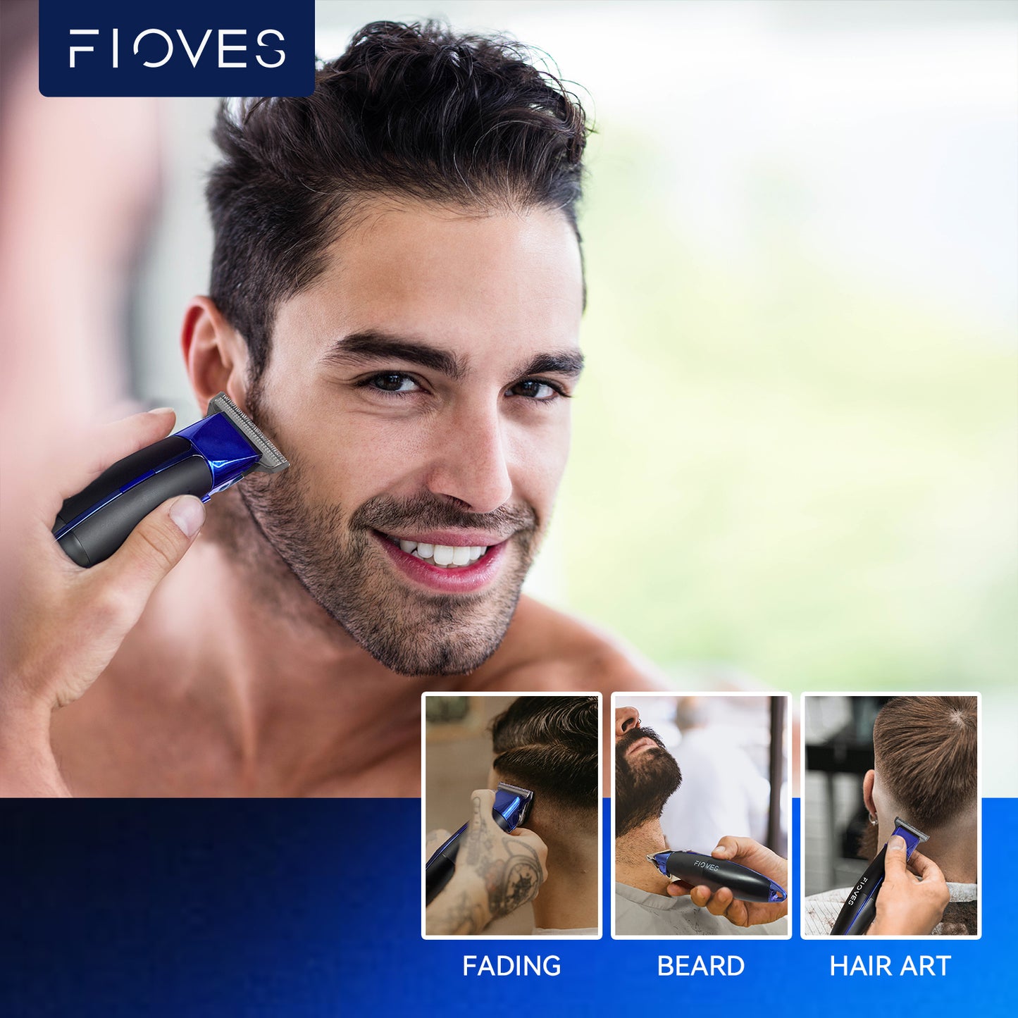 FLOVES RFCD-8006 Cordless Hair Clippers